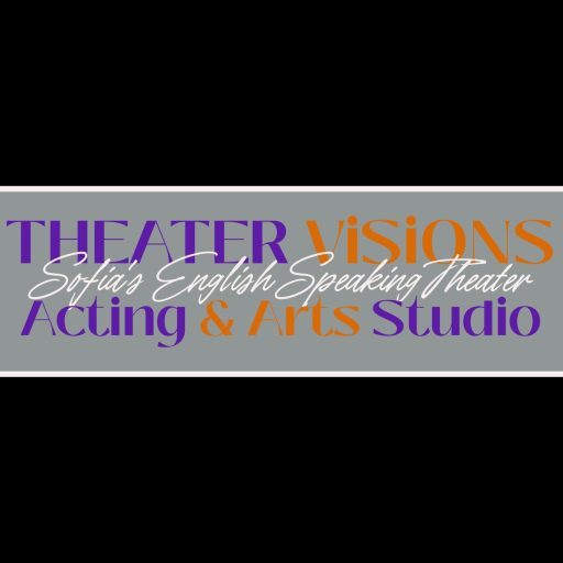 Theater Visions logo with black background